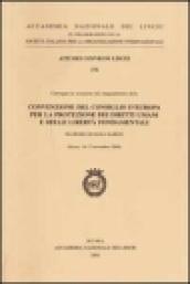 Convenzione del Consiglio d'Europa per la protezione dei diritti umani e delle libertà fondamentali (Roma, 16-17 novembre 2000)