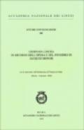 Giornata lincea in ricordo dell'opera e del pensiero di Jacques Monod (Roma, 9 gennaio 2002)