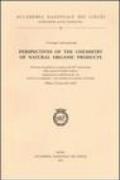 Perspectives of the chemistry of natural organic products. Giornata scientifica (Milano, 22 novembre 2002)