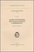 I musei naturalistici nell'Italia centrale e meridionale. Atti del Convegno (Palermo, 30 novembre 2002)