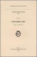 Geochimica 2000. Atti del Convegno (Roma, 7-8 ottobre 2003)