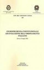 Giurisprudenza costituzionale ed evoluzione dell'ordinamento italiano