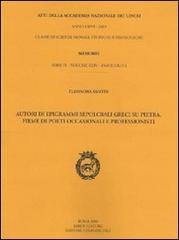 Autori di epigrammi sepolcrali greci su pietra. Firme di poeti occasionali e professionisti