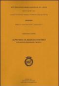 Alphunsus de Arabicis eventibus. Studio e ed ediz. critica