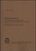 Dione di Prusa. Orazioni I, II, III, IV («Sulla regalità»), orazione LXII («Sulla regalità e sulla tirannide»)