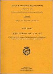 George Frederick Nott (1768-1841). Un ecclesiastico anglicano tra teologia, letteratura, arte, archeologia, bibliofilia e collezionismo. Atti