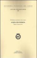 Acqua ed energia
