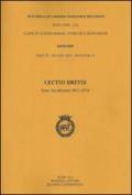 Lectio brevis (anno accademico 2012)