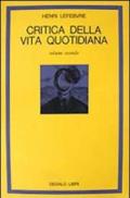 Critica della vita quotidiana, Volume 2