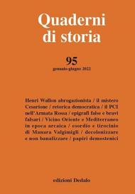 Quaderni di storia (2022). Vol. 95