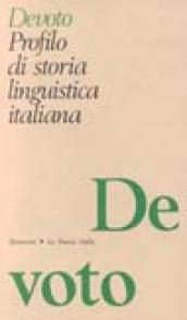 Profilo di storia linguistica italiana