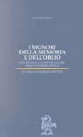 I signori della memoria e dell'oblio. Figure della comunicazione nella cultura antica