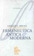 Ermeneutica antica e moderna