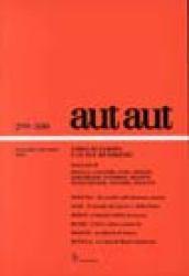 Aut aut. Vol. 299-300