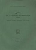 Atti del 7º Convegno di studi etruschi (Salerno, Padula, Paestum, Teano, Capua, Caserta, 1963)