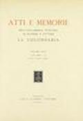 Atti e memorie dell'Accademia toscana di scienze e lettere «La Colombaria». Nuova serie: 17