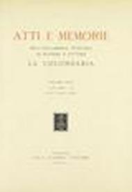 Atti e memorie dell'Accademia toscana di scienze e lettere «La Colombaria». Nuova serie: 17