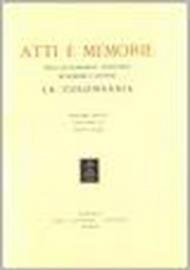 Atti e memorie dell'Accademia toscana di scienze e lettere «La Colombaria». Nuova serie: 18