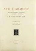 Atti e memorie dell'Accademia toscana di scienze e lettere «La Colombaria». Nuova serie: 24