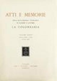 Atti e memorie dell'Accademia toscana di scienze e lettere «La Colombaria». Nuova serie: 32