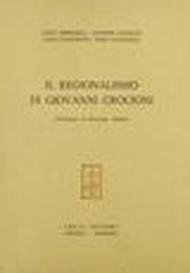 Il regionalismo di Giovanni Crocioni