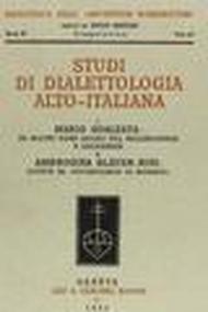 Studi di dialettologia alto-italiana. Di alcuni nomi locali del bellinzonese e locarnese. Giunte al «Vocabolario di Bormio»