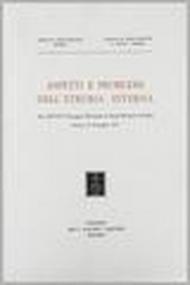 Aspetti e problemi dell'Etruria interna. Atti dell'8º Convegno nazionale di studi etruschi ed italici (Orvieto, 27-30 giugno 1972)