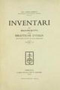Inventari dei manoscritti delle biblioteche d'Italia. Vol. 21: Bologna.