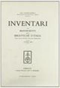 Inventari dei manoscritti delle biblioteche d'Italia. Vol. 26: Faenza, Castiglion Fiorentino.