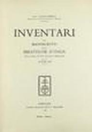 Inventari dei manoscritti delle biblioteche d'Italia: 31