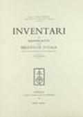 Inventari dei manoscritti delle biblioteche d'Italia: 44