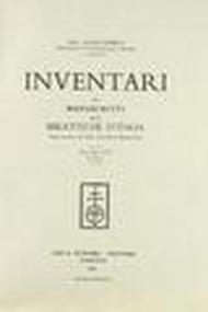 Inventari dei manoscritti delle biblioteche d'Italia. Vol. 56: Roma.