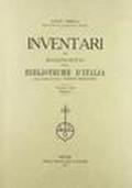 Inventari dei manoscritti delle biblioteche d'Italia. Vol. 61: Benedello.