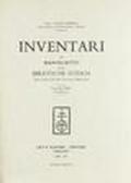 Inventari dei manoscritti delle biblioteche d'Italia. Vol. 64: Guastalla.
