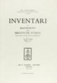 Inventari dei manoscritti delle biblioteche d'Italia. Vol. 74: Trento.