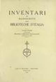 Inventari dei manoscritti delle biblioteche d'Italia. Vol. 78: Udine.