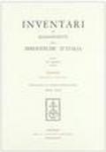 Inventari dei manoscritti delle biblioteche d'Italia. Vol. 83: Foligno.