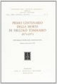 Primo centenario della morte di Niccolò Tommaseo (1874-1974). Atti delle onoranze tommaseiane (Firenze, marzo-maggio 1974)