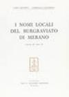 I nomi locali del burgraviato di Merano: 2\2