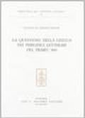 La questione della lingua nei periodici letterari del primo Ottocento