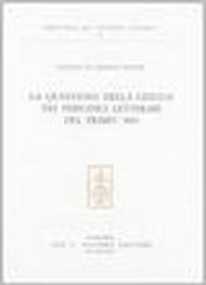 La questione della lingua nei periodici letterari del primo Ottocento