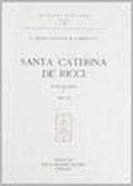 Santa Caterina de' Ricci. Epistolario. 5.1588-1590