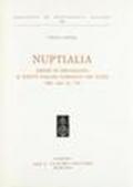 Nuptialia. Saggio di bibliografia delle edizioni per nozze dal 1484 al 1799