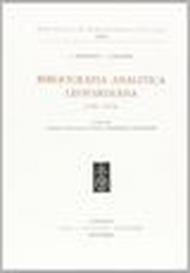 Bibliografia leopardiana (1961-1970)