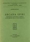 Arcana Epiri. Contributo linguistico-storico sulle origini della civiltà ellenica