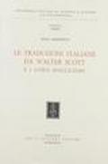Le traduzioni italiane da Walter Scott e i loro anglicismi