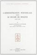 L'administration pontificale dans le Duché de Spolète (1305-1352)