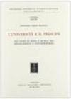 L'università e il principe. Studi di Siena e di Pisa tra Rinascimento e Controriforma