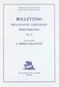 Bollettino dell'Atlante linguistico mediterraneo: 10