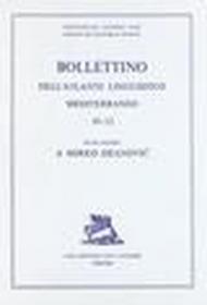 Bollettino dell'Atlante linguistico mediterraneo: 10